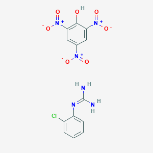 2-(2-Chlorophenyl)guanidine;2,4,6-trinitrophenol