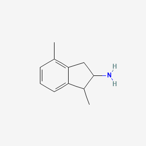 1,4-Dimethyl-2,3-dihydro-1H-inden-2-amine