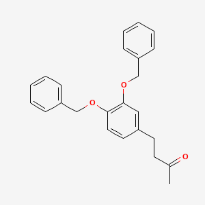 4-[3,4-Bis(benzyloxy)phenyl]butan-2-one