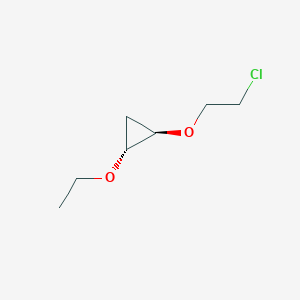 (1R,2R)-1-(2-Chloroethoxy)-2-ethoxycyclopropane