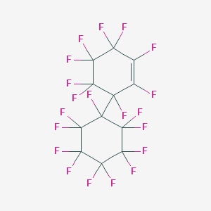 1,1,2,2,3,3,4,4,5,5,6-undecafluoro-6-(1,2,3,4,4,5,5,6,6-nonafluorocyclohex-2-en-1-yl)cyclohexane