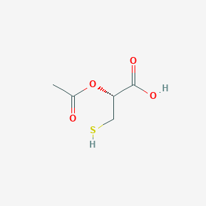 (2R)-2-(Acetyloxy)-3-sulfanylpropanoic acid