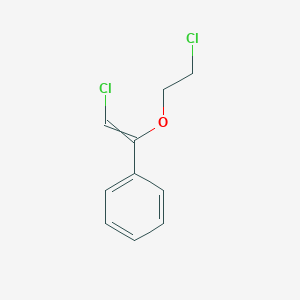 [2-Chloro-1-(2-chloroethoxy)ethenyl]benzene