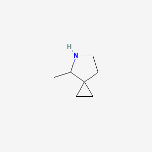 molecular formula C7H13N B1455591 4-Methyl-5-azaspiro[2.4]heptane CAS No. 855924-01-5