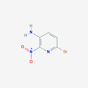 molecular formula C5H4BrN3O2 B1455615 6-溴-2-硝基吡啶-3-胺 CAS No. 1211333-10-6