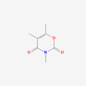 2H-1,3-Oxazine-2,4(3H)-dione, 3,5,6-trimethyl-