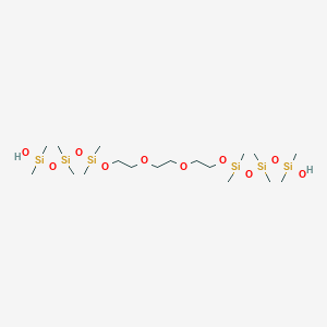 2,4,4,6,6,17,17,19,19,21-Decamethyl-3,5,7,10,13,16,18,20-octaoxa-2,4,6,17,19,21-hexasiladocosane-2,21-diol