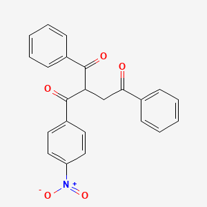 2-Benzoyl-1-(4-nitrophenyl)-4-phenylbutane-1,4-dione