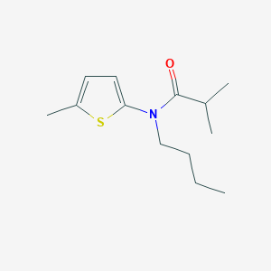 N-Butyl-2-methyl-N-(5-methylthiophen-2-YL)propanamide