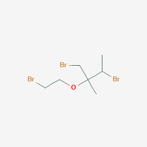 1,3-Dibromo-2-(2-bromoethoxy)-2-methylbutane