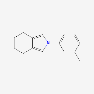 2H-Isoindole, 4,5,6,7-tetrahydro-2-(3-methylphenyl)-