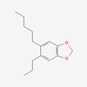 5-Pentyl-6-propyl-2H-1,3-benzodioxole