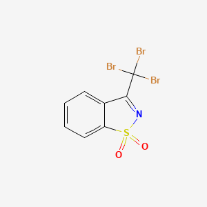 3-(Tribromomethyl)-1H-1lambda~6~,2-benzothiazole-1,1-dione