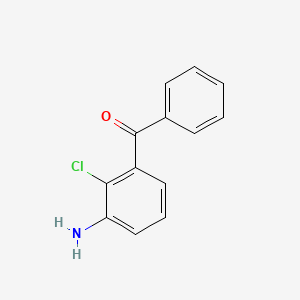 (3-Amino-2-chlorophenyl)(phenyl)methanone