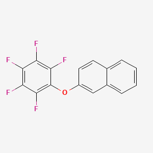 2-(Pentafluorophenoxy)naphthalene