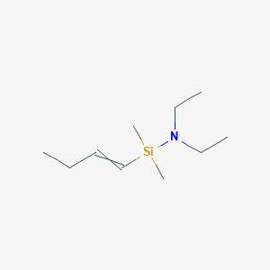 1-(But-1-en-1-yl)-N,N-diethyl-1,1-dimethylsilanamine