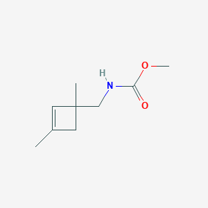 Methyl [(1,3-dimethylcyclobut-2-en-1-yl)methyl]carbamate