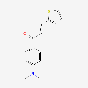 1-[4-(Dimethylamino)phenyl]-3-(thiophen-2-yl)prop-2-en-1-one