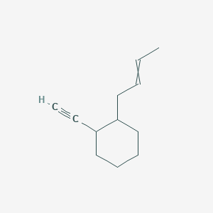 1-(But-2-en-1-yl)-2-ethynylcyclohexane