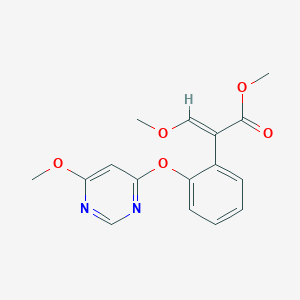 B1455681 (E)-Methyl 3-methoxy-2-(2-((6-methoxypyrimidin-4-yl)oxy)phenyl)acrylate CAS No. 475479-10-8