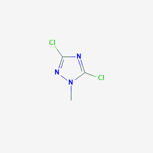 molecular formula C3H3Cl2N3 B1455682 3,5-二氯-1-甲基-1H-1,2,4-三唑 CAS No. 7024-71-7