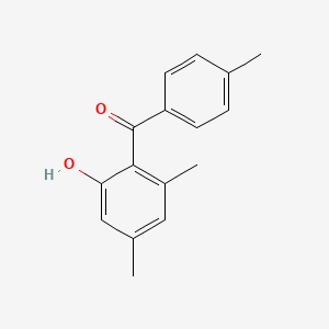 (2-Hydroxy-4,6-dimethylphenyl)(4-methylphenyl)methanone