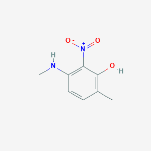 6-Methyl-3-(methylamino)-2-nitrophenol