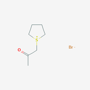 1-(2-Oxopropyl)thiolan-1-ium bromide