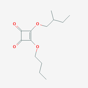 3-Butoxy-4-(2-methylbutoxy)cyclobut-3-ene-1,2-dione