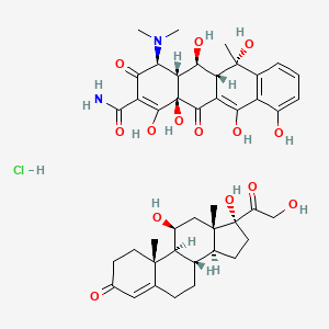 Oxytetracycline hydrochloride and hydrocortisone acetate