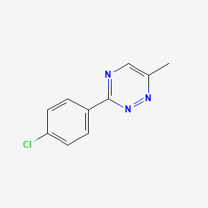 3-(4-Chlorophenyl)-6-methyl-1,2,4-triazine