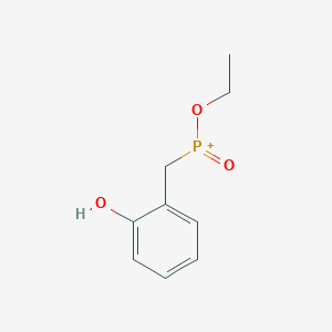 Ethoxy[(2-hydroxyphenyl)methyl]oxophosphanium