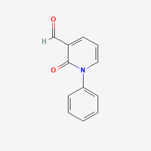 3-Pyridinecarboxaldehyde, 1,2-dihydro-2-oxo-1-phenyl-