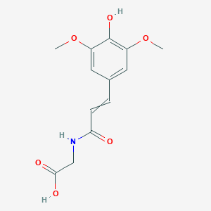 N-[3-(4-Hydroxy-3,5-dimethoxyphenyl)acryloyl]glycine