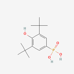 Phosphonic acid, [3,5-bis(1,1-dimethylethyl)-4-hydroxyphenyl]-