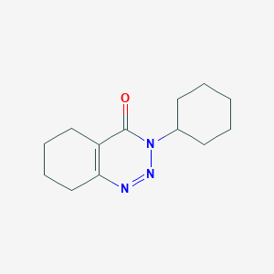 1,2,3-Benzotriazin-4(3H)-one, 3-cyclohexyl-5,6,7,8-tetrahydro-