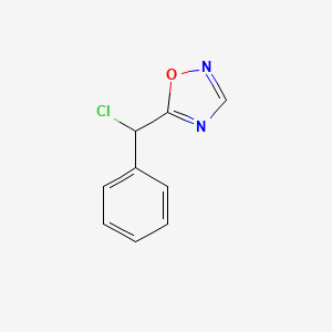 B1455709 5-[Chloro(phenyl)methyl]-1,2,4-oxadiazole CAS No. 1249972-62-0