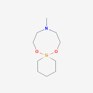 10-Methyl-7,13-dioxa-10-aza-6-silaspiro[5.7]tridecane