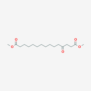 Dimethyl 4-oxopentadecanedioate