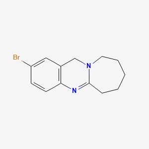 2-Bromo-6,7,8,9,10,12-hexahydroazepino[2,1-b]quinazoline