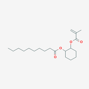 2-[(2-Methylacryloyl)oxy]cyclohexyl decanoate