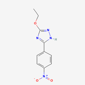 3-Ethoxy-5-(4-nitrophenyl)-1H-1,2,4-triazole