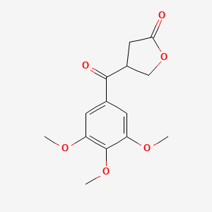 4-(3,4,5-Trimethoxybenzoyl)oxolan-2-one