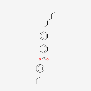 4-Propylphenyl 4'-heptyl[1,1'-biphenyl]-4-carboxylate