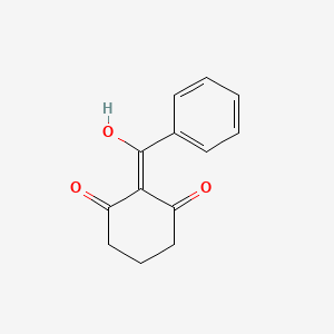 2-Cyclohexen-3-ol-1-one, 2-benzoyl-