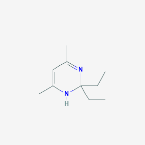 Pyrimidine, 2,2-diethyl-1,2-dihydro-4,6-dimethyl-