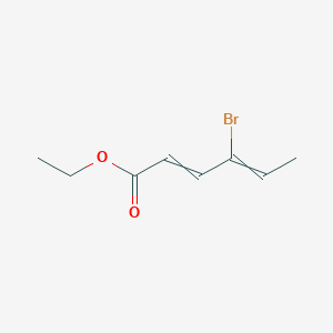 Ethyl 4-bromohexa-2,4-dienoate