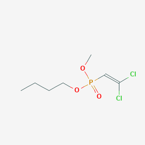 Butyl methyl (2,2-dichloroethenyl)phosphonate