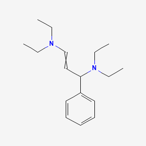 N~1~,N~1~,N~3~,N~3~-Tetraethyl-3-phenylprop-1-ene-1,3-diamine