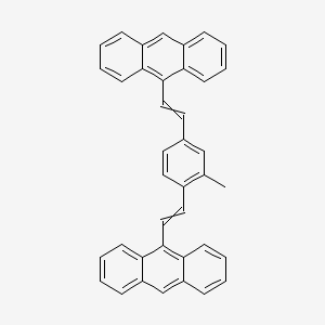 9,9'-[(2-Methyl-1,4-phenylene)di(ethene-2,1-diyl)]dianthracene